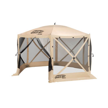 Clam Quick Set Escape Sport Tailgating Shelter 94 Ft. W x 94 Ft. D